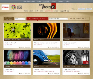 Canon Announces EOS Photo5 Entry Details for 2012